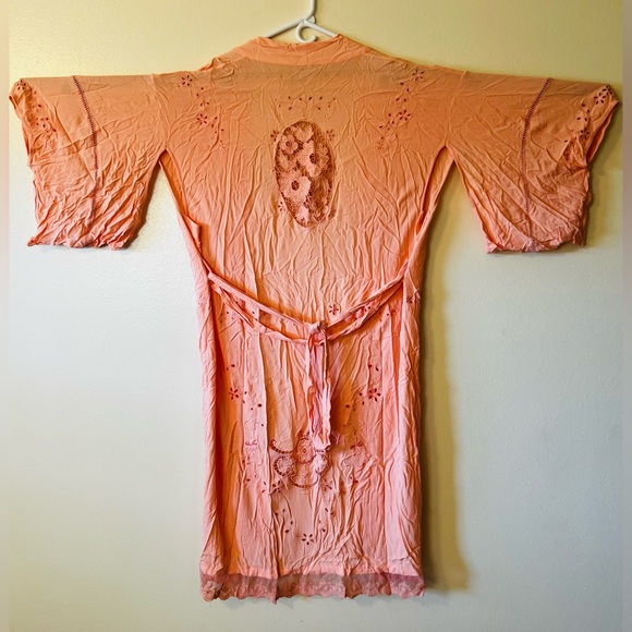 NWT Spell Island Bonita Kimono Peach OS - Picture 4 of 9